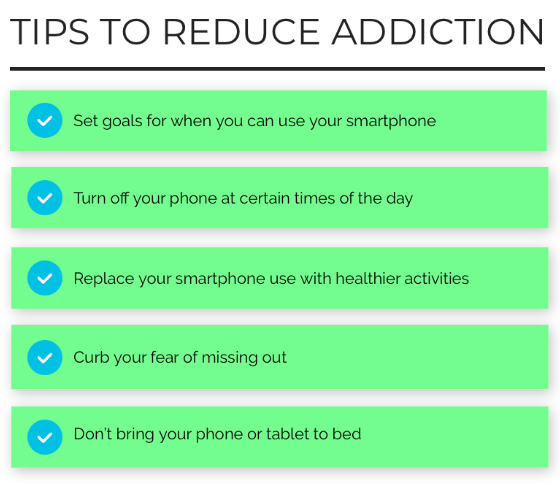 stop cell phone addiction